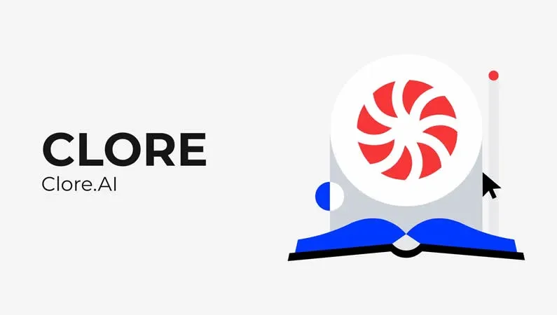 Mecanismo de prueba de tenencia de Clore.AI, muestra la relación entre token y potencia de cómputo