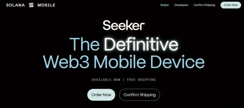 Foto del Seeker vista lateral con el logotipo de la marca