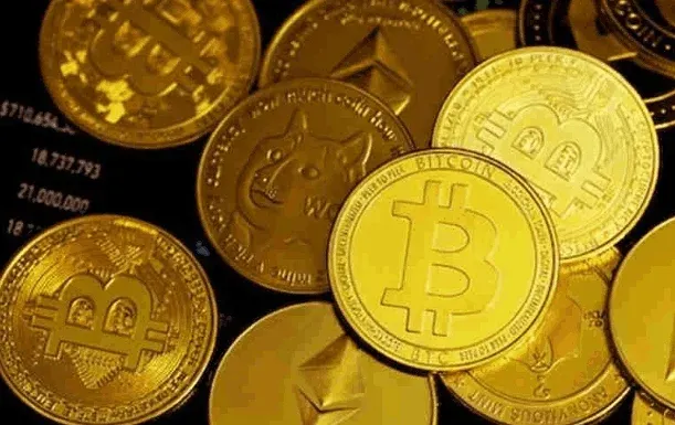 Logo de ZA Bank junto a íconos de Bitcoin y otras criptomonedas