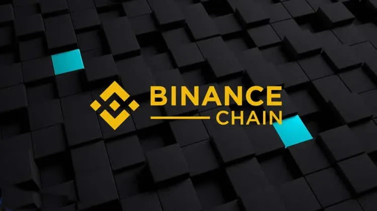 Logotipo da Binance Smart Chain ao lado do ícone do Ethereum