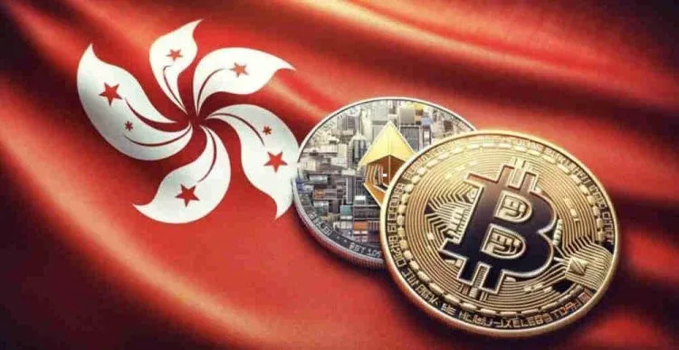 香港金融中心的加密货币交易所数量示意图