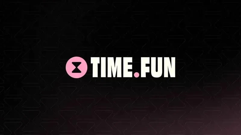 Time.fun 在 Solana 官方推文中的宣传截图