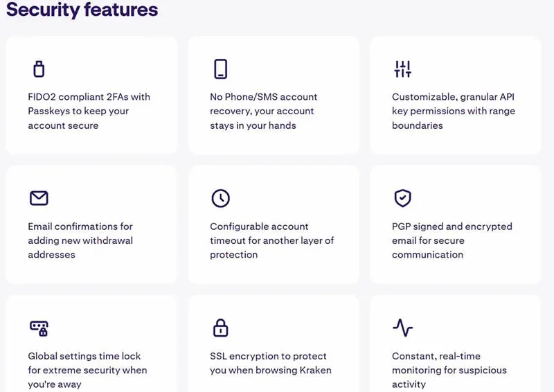 Comparativa de criptomonedas y pares fiat soportados por Kraken y Binance