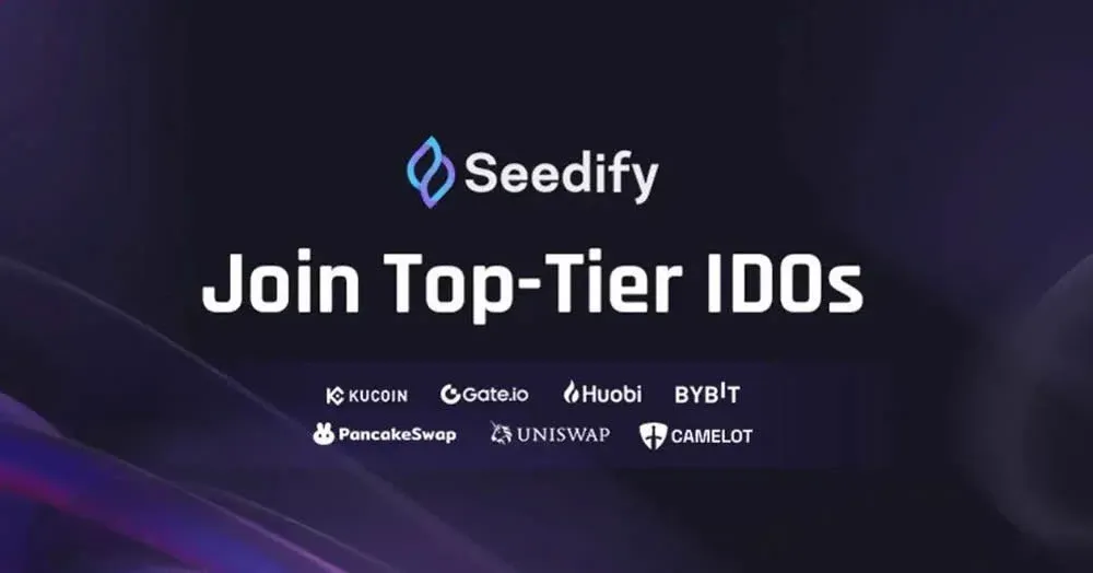 Seedify 平台首页展示社区驱动的 Launchpad 界面