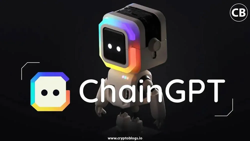 ChainGPT Pad 平台标志及 AI 主题配色