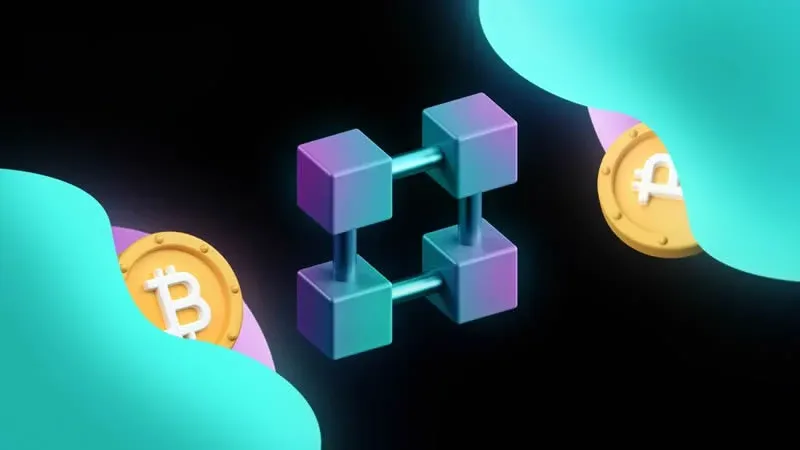 Blockchain explorer interface example with search box on the left and transaction details on the right