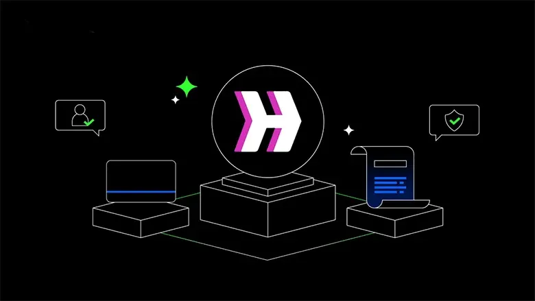 Hyperlane cross‑chain protocol diagram showing a central hub connecting multiple blockchains