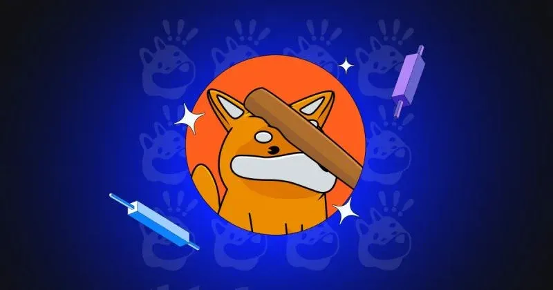 Ilustração de membros da comunidade BONK interagindo nas redes sociais