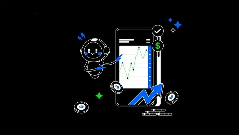 AI 与 DeFi 交叉的概念示意图