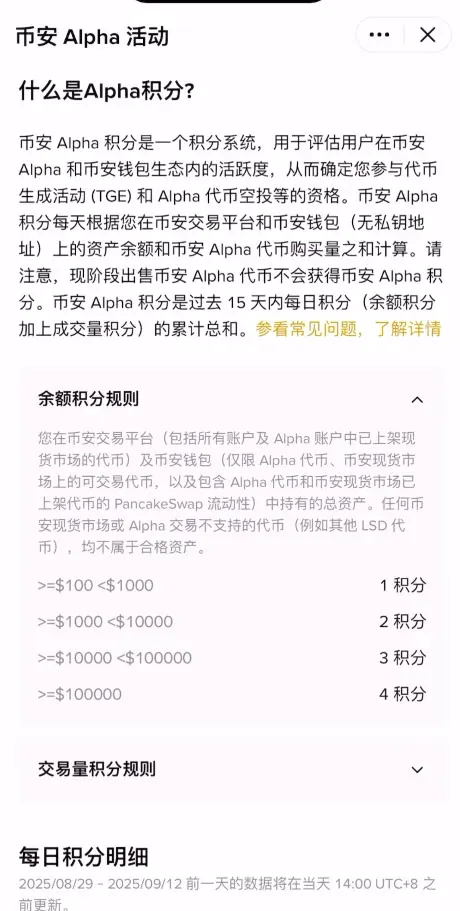 ¿Qué es la actividad Alpha de Binance? ¿Cómo acumular puntos? ¿Qué recompensas se pueden obtener?