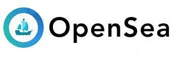 Logos de OpenSea y Rarible mostrados lado a lado