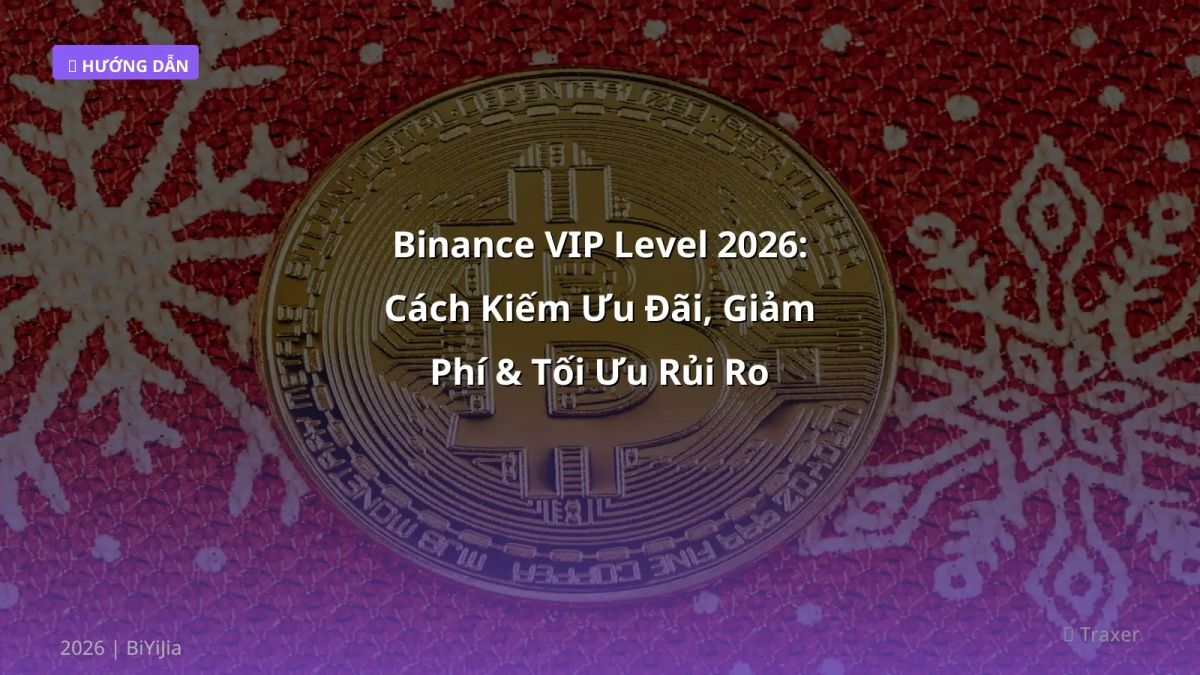 Binance VIP Level 2026: Cách Kiếm Ưu Đãi, Giảm Phí & Tối Ưu Rủi Ro