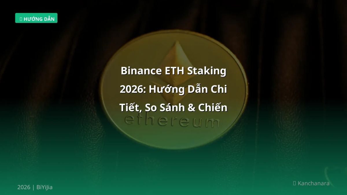 Binance ETH Staking 2026: Hướng Dẫn Chi Tiết, So Sánh & Chiến Lược