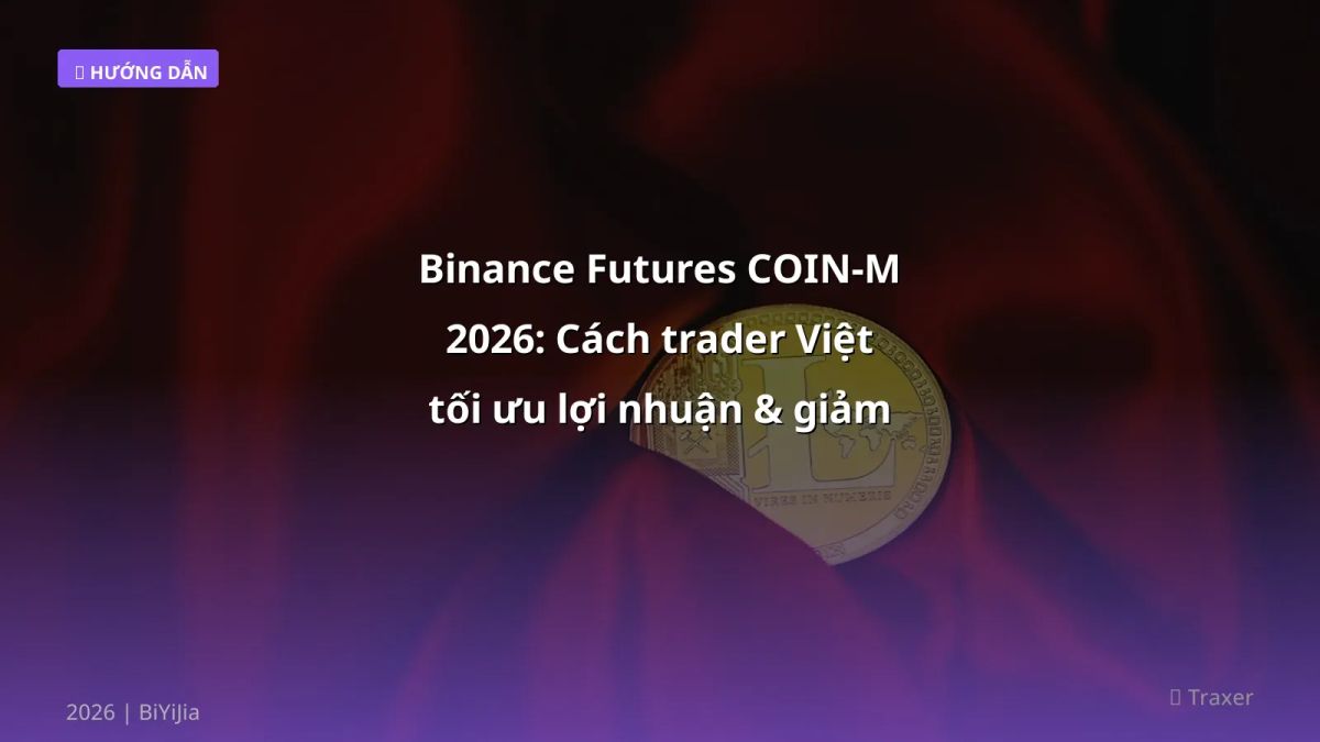 Binance Futures COIN-M 2026: Cách trader Việt tối ưu lợi nhuận & giảm rủi ro