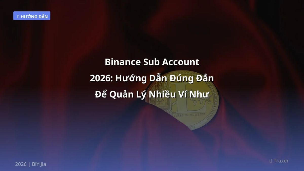 Binance Sub Account 2026: Hướng Dẫn Đúng Đắn Để Quản Lý Nhiều Ví Như Pro