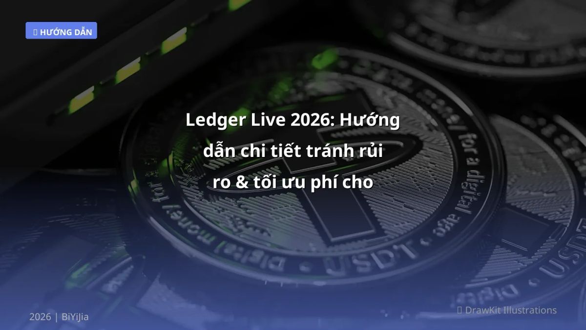 Ledger Live 2026: Hướng dẫn chi tiết tránh rủi ro & tối ưu phí cho người Việt