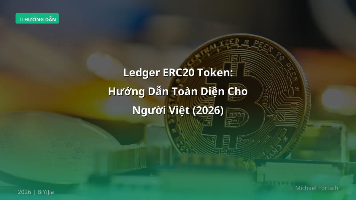Ledger ERC20 Token: Hướng Dẫn Toàn Diện Cho Người Việt (2026)