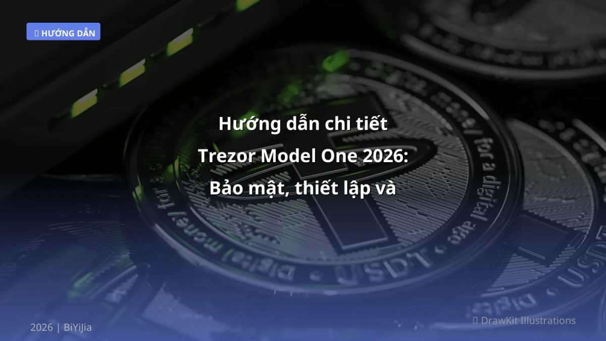 Hướng dẫn chi tiết Trezor Model One 2026: Bảo mật, thiết lập và tránh rủi ro