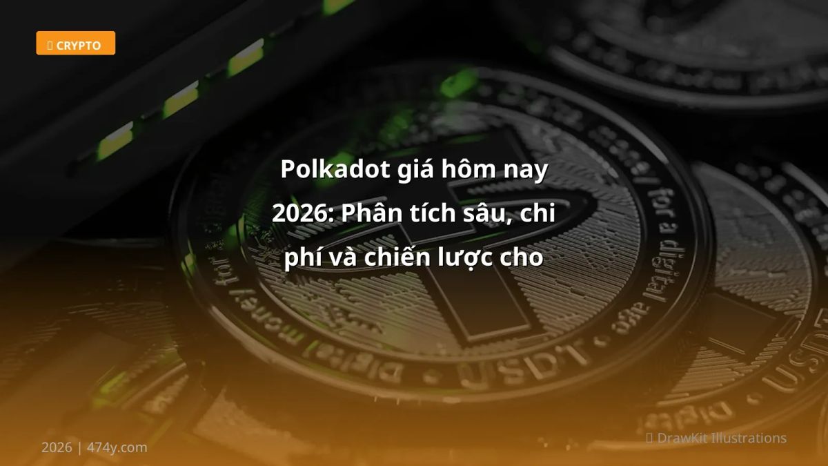 Polkadot giá hôm nay 2026: Phân tích sâu, chi phí và chiến lược cho trader VN