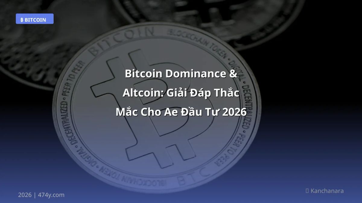 Bitcoin Dominance & Altcoin: Giải Đáp Thắc Mắc Cho Ae Đầu Tư 2026