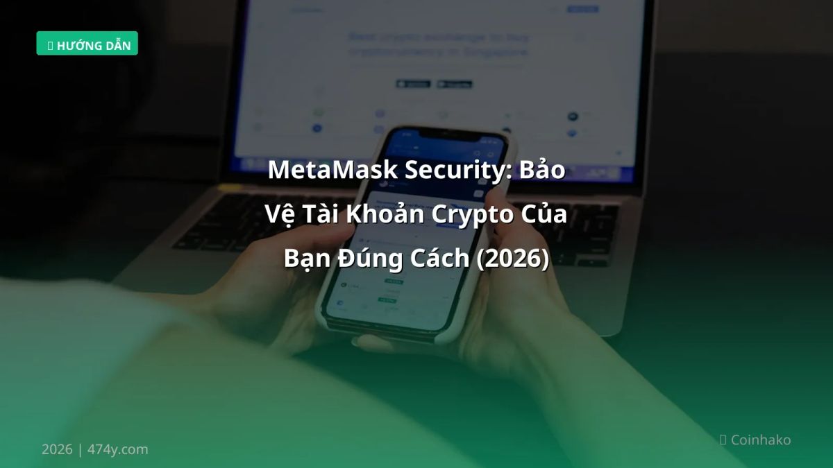 MetaMask Security: Bảo Vệ Tài Khoản Crypto Của Bạn Đúng Cách (2026)