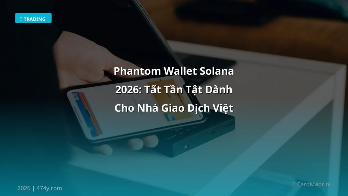 Phantom Wallet Solana 2026: Tất Tần Tật Dành Cho Nhà Giao Dịch Việt Nam