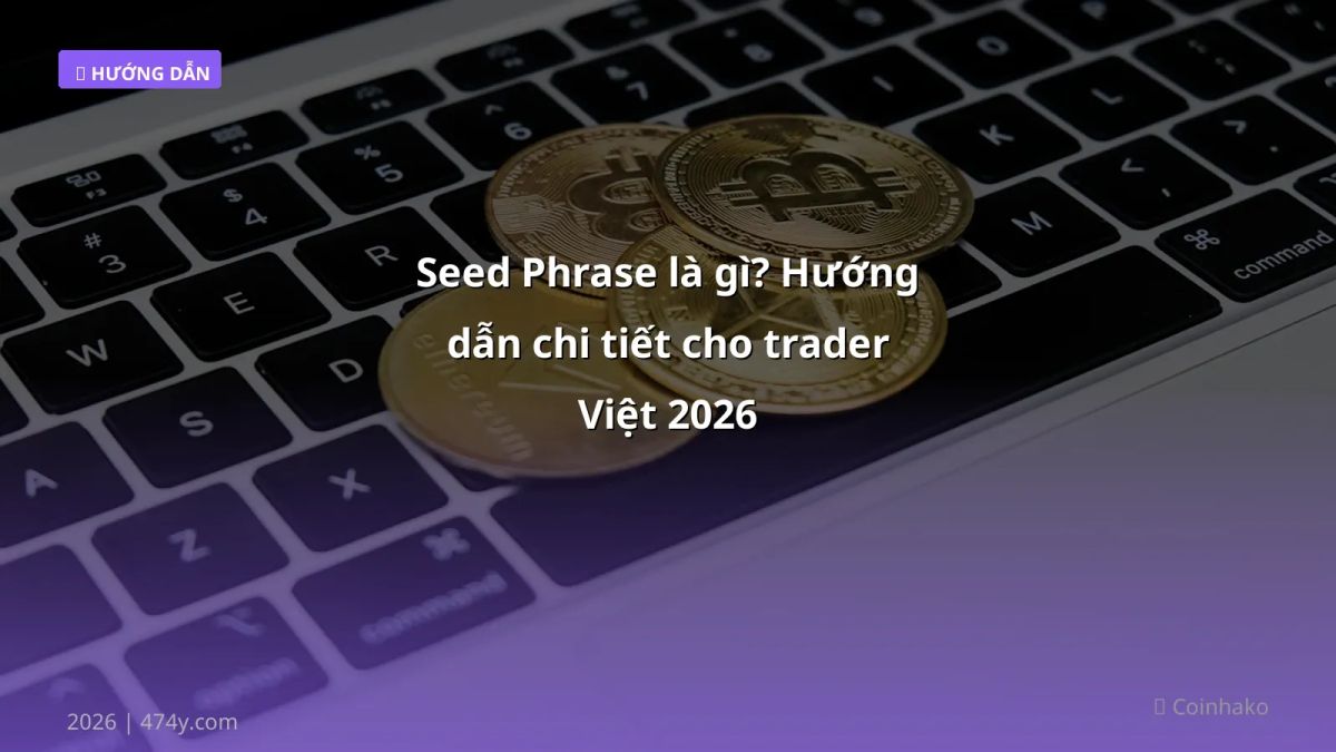 Seed Phrase là gì? Hướng dẫn chi tiết cho trader Việt 2026