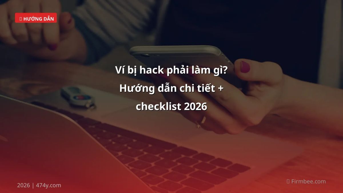 Ví bị hack phải làm gì? Hướng dẫn chi tiết + checklist 2026