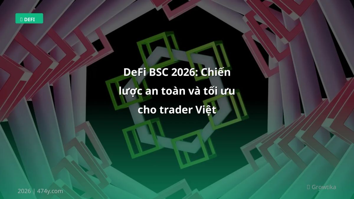 DeFi BSC 2026: Chiến lược an toàn và tối ưu cho trader Việt