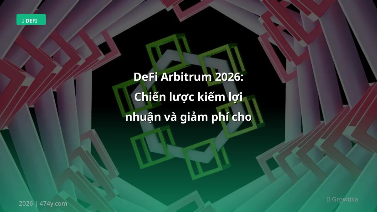 DeFi Arbitrum 2026: Chiến lược kiếm lợi nhuận và giảm phí cho trader Việt