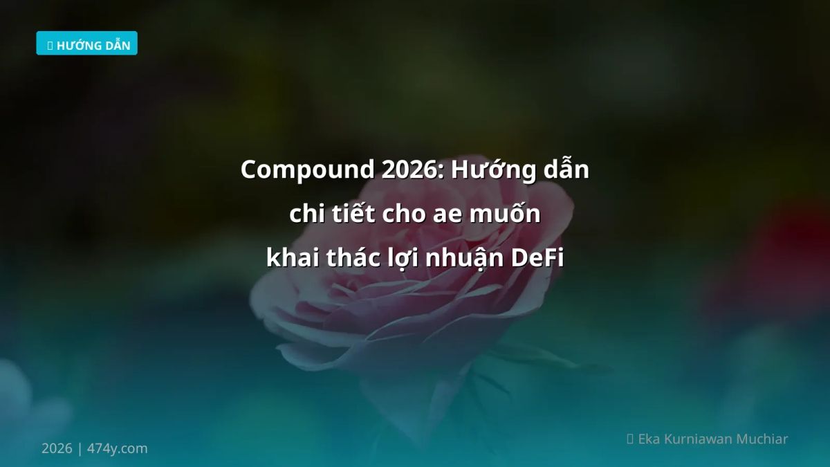 Compound 2026: Hướng dẫn chi tiết cho ae muốn khai thác lợi nhuận DeFi