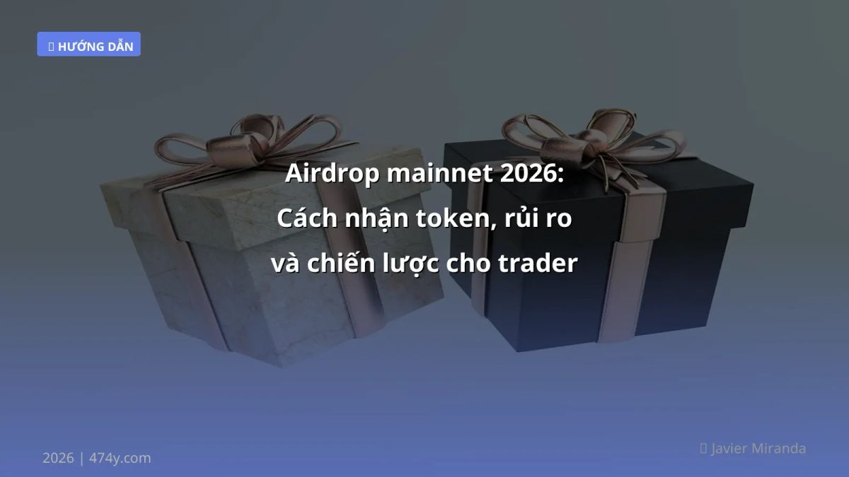 Airdrop mainnet 2026: Cách nhận token, rủi ro và chiến lược cho trader Việt
