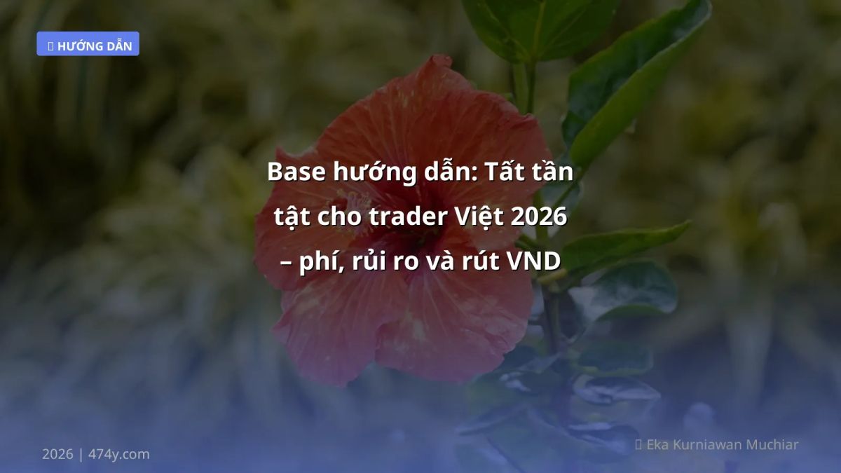 Base hướng dẫn: Tất tần tật cho trader Việt 2026 – phí, rủi ro và rút VND