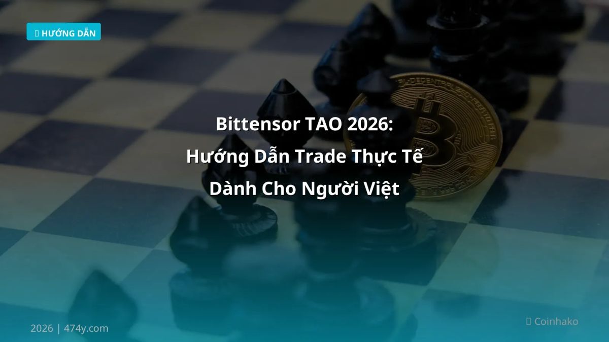 Bittensor TAO 2026: Hướng Dẫn Trade Thực Tế Dành Cho Người Việt