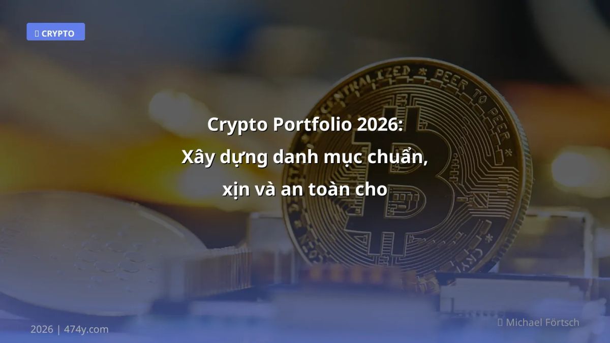 Crypto Portfolio 2026: Xây dựng danh mục chuẩn, xịn và an toàn cho trader Việt