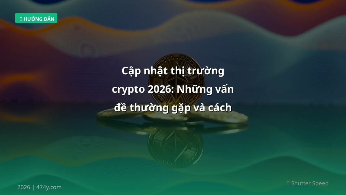 Cập nhật thị trường crypto 2026: Những vấn đề thường gặp và cách giải quyết cho nhà đầu tư Việt