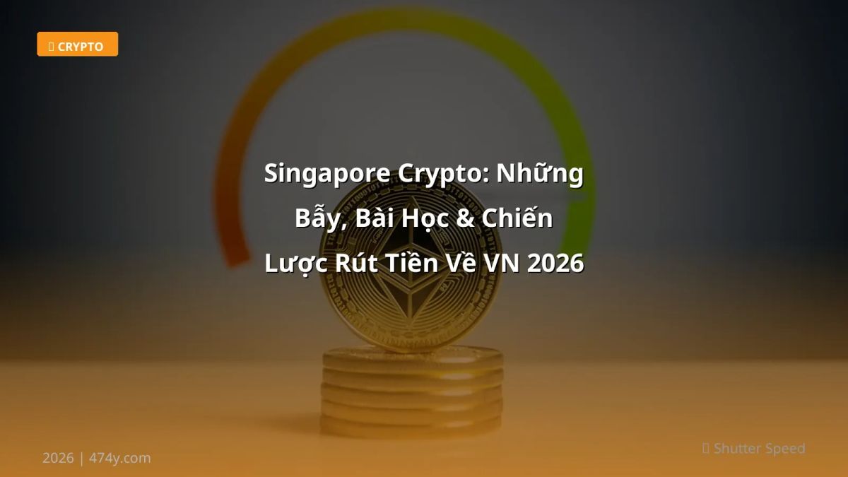 Singapore Crypto: Những Bẫy, Bài Học & Chiến Lược Rút Tiền Về VN 2026