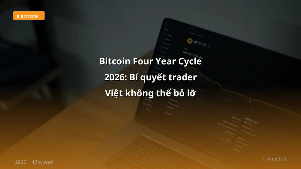 Bitcoin Four Year Cycle 2026: Bí quyết trader Việt không thể bỏ lỡ