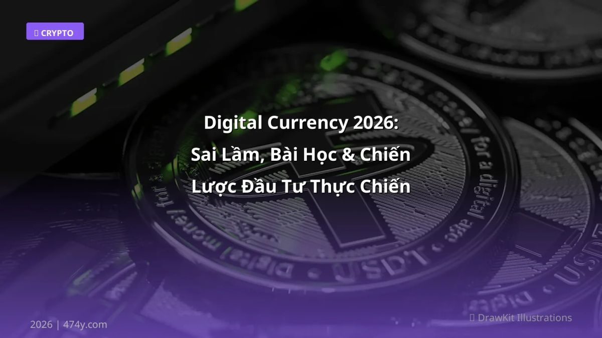 Digital Currency 2026: Sai Lầm, Bài Học & Chiến Lược Đầu Tư Thực Chiến
