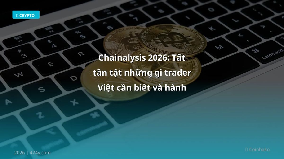 Chainalysis 2026: Tất tần tật những gì trader Việt cần biết và hành động ngay