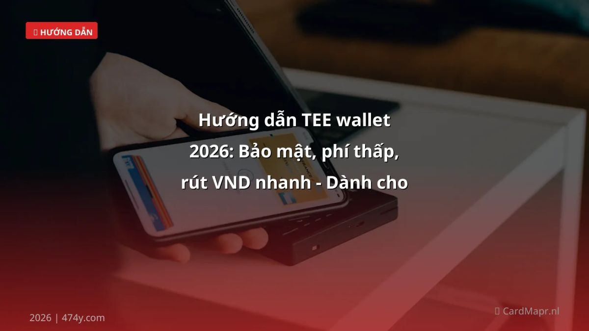 Hướng dẫn TEE wallet 2026: Bảo mật, phí thấp, rút VND nhanh - Dành cho người mới
