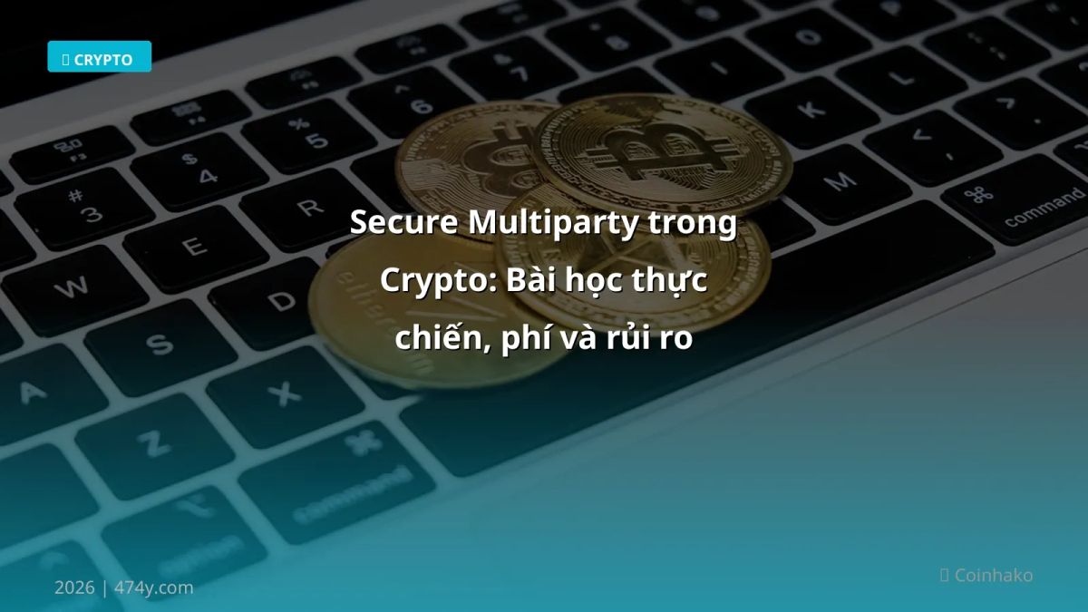 Secure Multiparty trong Crypto: Bài học thực chiến, phí và rủi ro 2026