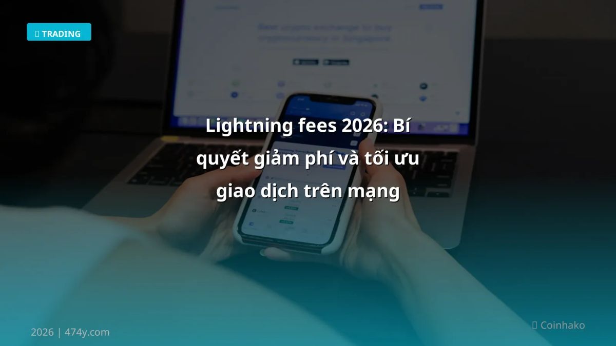Lightning fees 2026: Bí quyết giảm phí và tối ưu giao dịch trên mạng Lightning