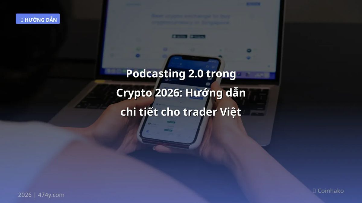 Podcasting 2.0 trong Crypto 2026: Hướng dẫn chi tiết cho trader Việt