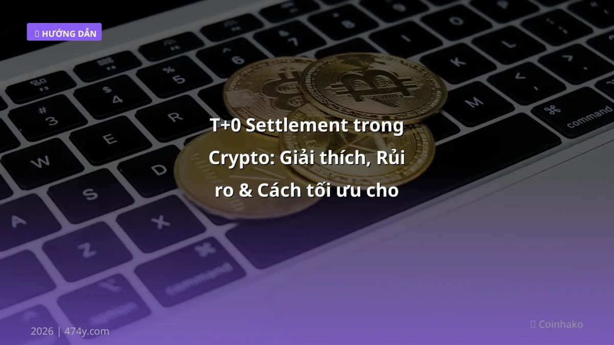 T+0 Settlement trong Crypto: Giải thích, Rủi ro & Cách tối ưu cho trader Việt