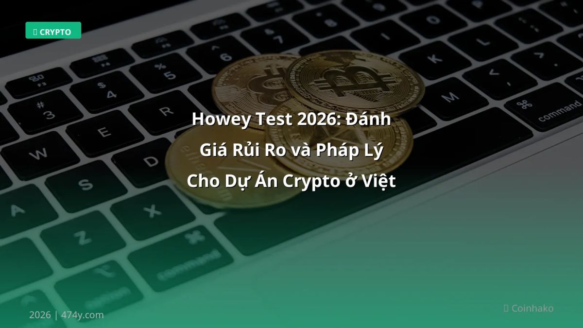 Howey Test 2026: Đánh Giá Rủi Ro và Pháp Lý Cho Dự Án Crypto ở Việt Nam