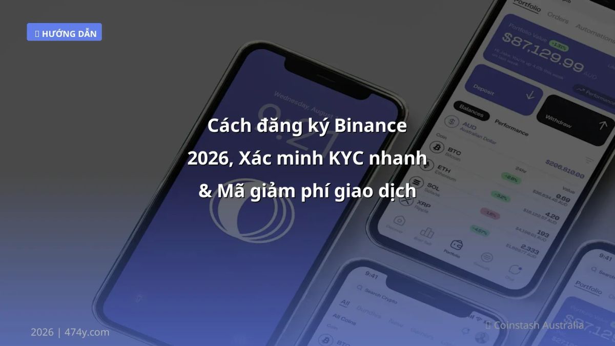 Cách đăng ký Binance 2026, Xác minh KYC nhanh & Mã giảm phí giao dịch - Hướng dẫn chi tiết cho người Việt