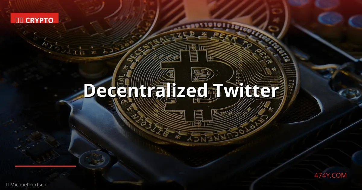 Decentralized Twitter