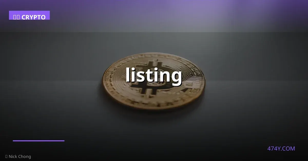 listing