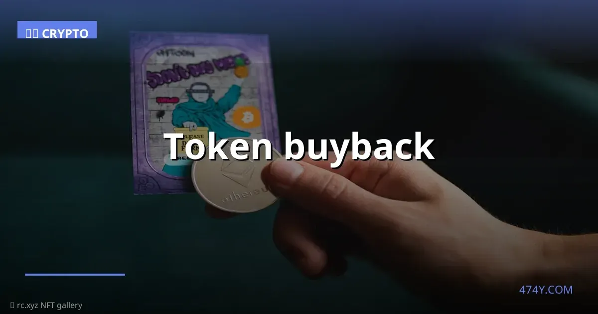 Token buyback